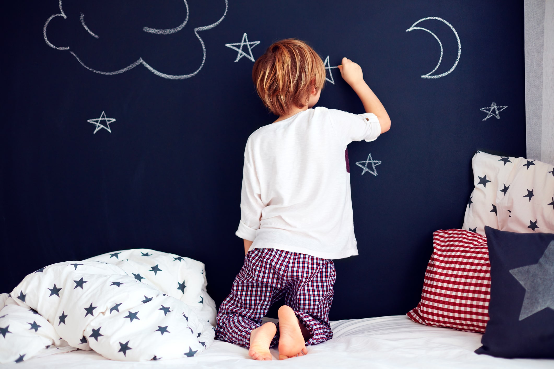 Blog kinderkamer inspiratie krijtbord muur