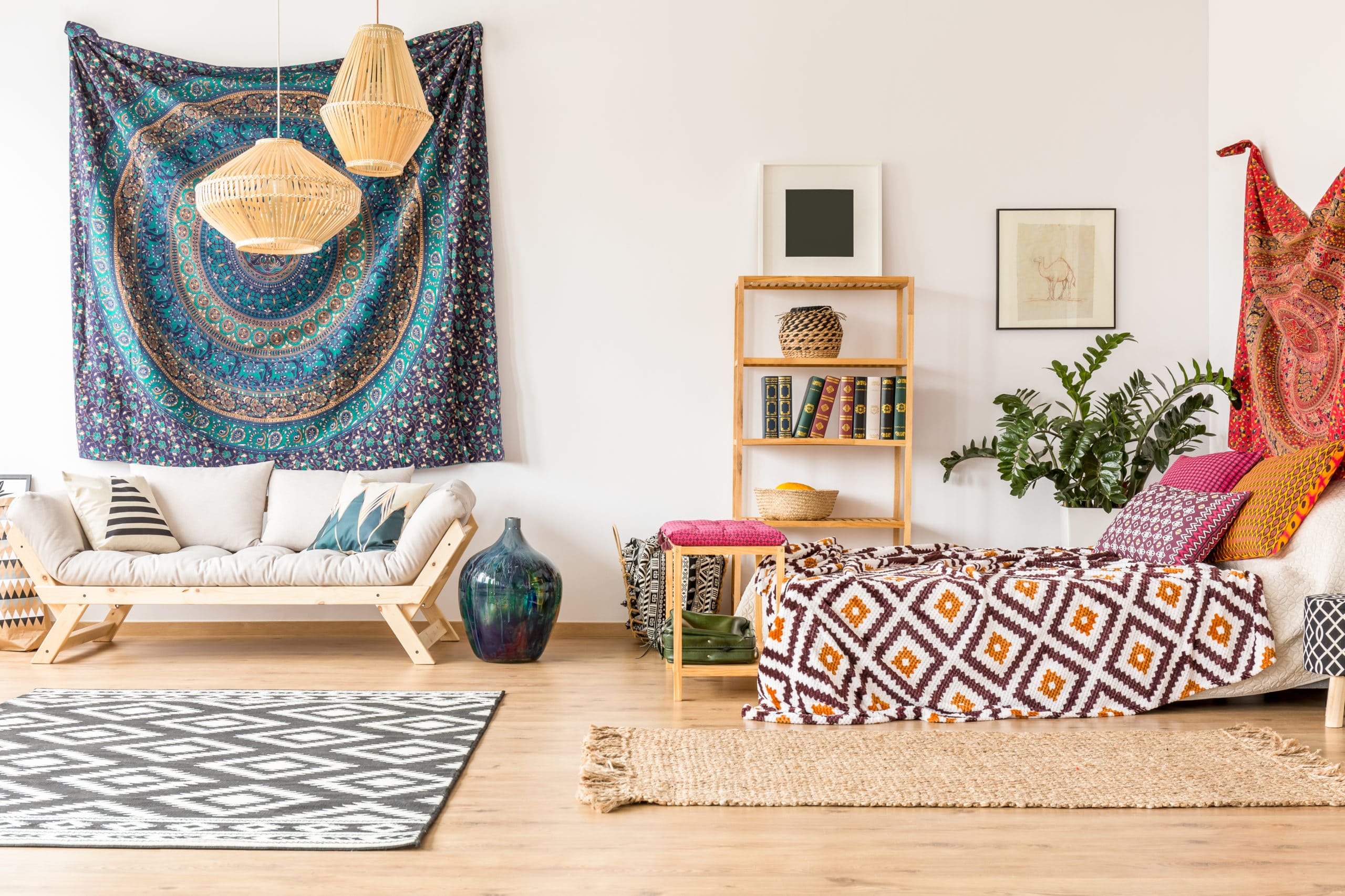 bohemian accessoires interieur