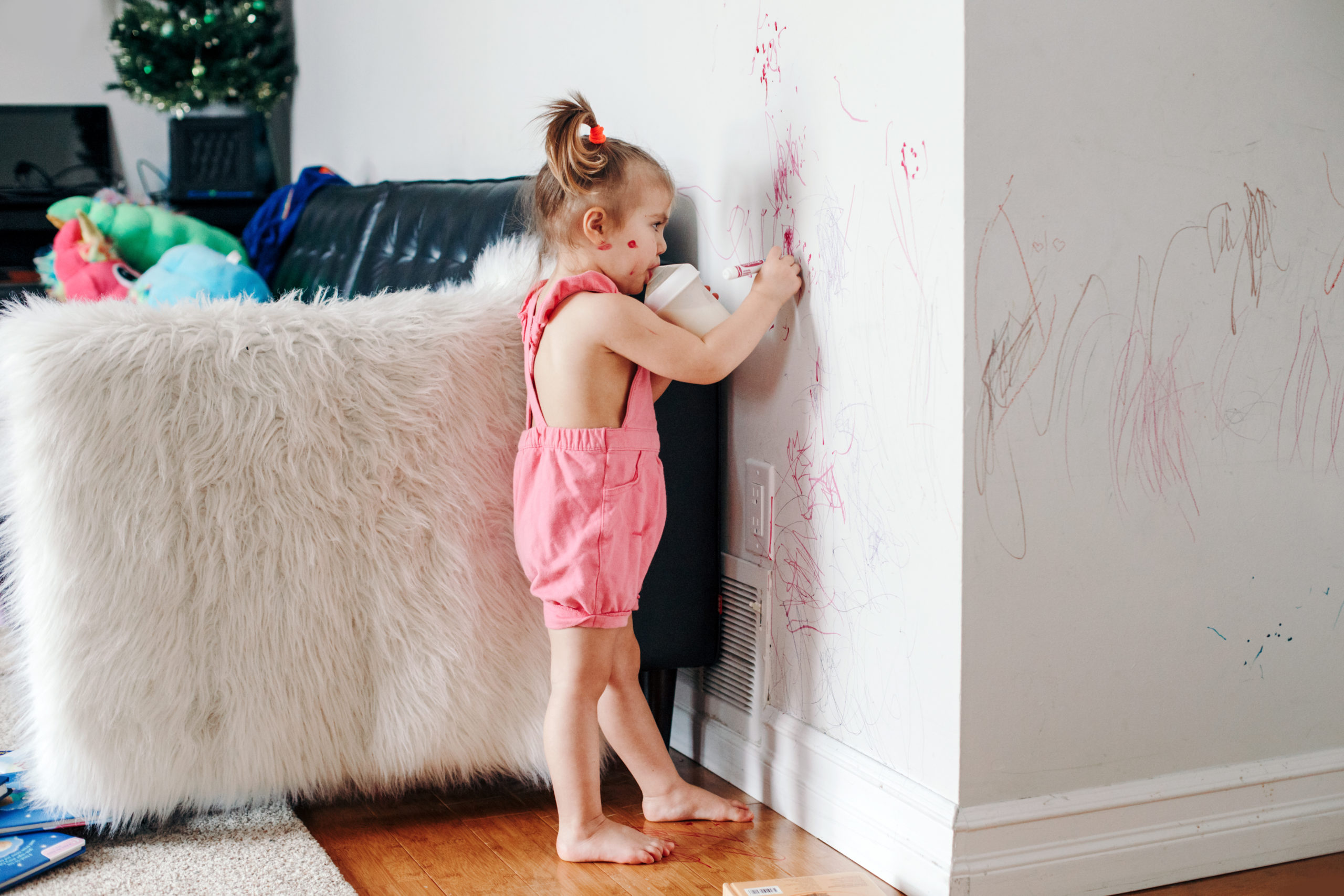 Kindvriendelijk huis muren