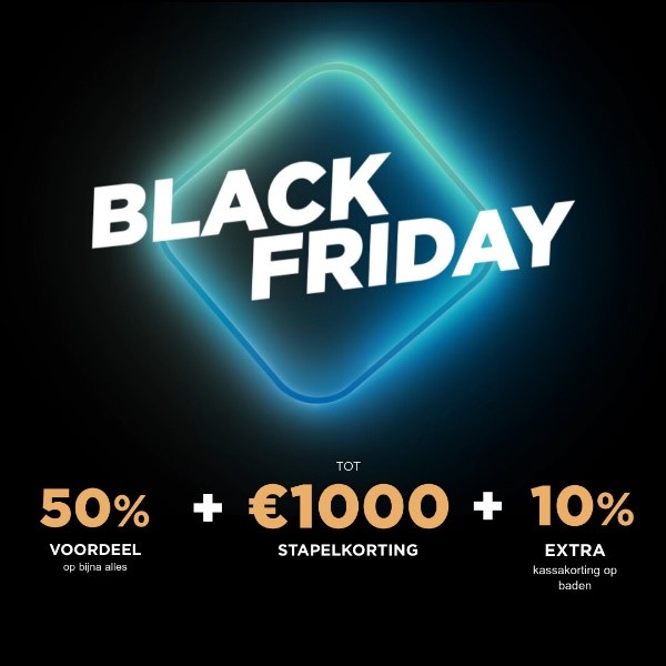 Black Friday X20 Badkamers